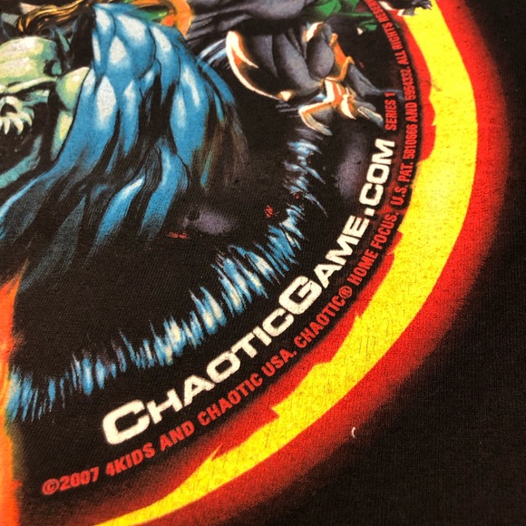 Vintage Y2K Chaotic Gaming Character T Shirt XL Giant Tag - Picture 6 of 8